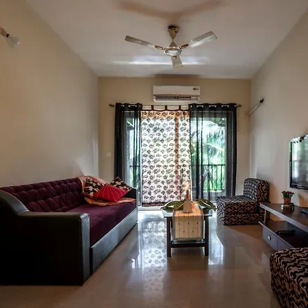 Goa Chillout Apartment - 1Bhk, Baga Exterior photo